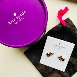 Kate Spade New York Elephant Studs